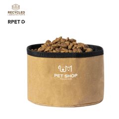 Sammenleggbar matskål av resirkulerte materialer 1,3 L