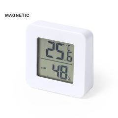 Hvit værstasjon for temperaturmåling og fuktighetssensor