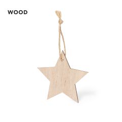 Juletrepynt i tre, 4 figurer