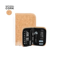 Verktøysett i kork med 24 deler