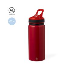 Stor drikkeflaske i resirkulert aluminium 680 ml, mange farger