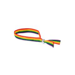 Pride budsjett polyester armbånd med kulelås