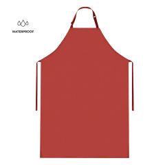 Vannavvisende forkle av polyester og PVC 320 g/m2