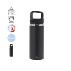 Termoflaske med stort håndtak, lokk og karabinkrokfunksjon 550 ml