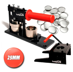  Buttonsmaskinpakke PRO stor pakke 25 mm