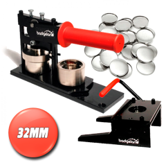 Buttonsmaskinpakke PRO stor pakke 32 mm