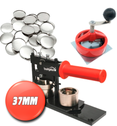 Buttonsmaskinpakke PRO liten pakke 37 mm