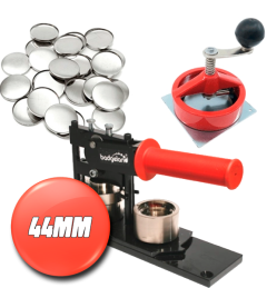 Buttonsmaskinpakke PRO liten pakke 44 mm