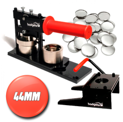 Buttonsmaskinpakke PRO stor pakke 44 mm