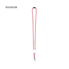 Tube nøkkelbånd med sikkerhetslås og rund justering