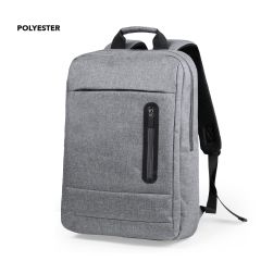 Stilfull ryggsekk med ergonomisk ryggpolstring og lommer til laptop