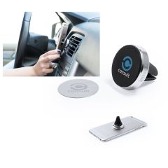 Aluminium mobilholder til bil med magnetfunksjon