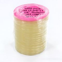 Mylar 1000 stk plastforside til 56 mm buttons og magneter