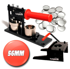 Buttonsmaskinpakke PRO stor pakke 56 mm