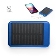 Solcelle powerbank av holdbar aluminium 4000 mAh