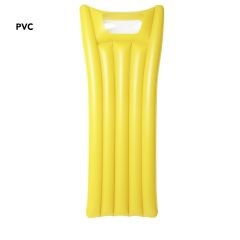 Oppblåsbar bademadrass med trykkmulighet