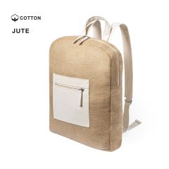 Jute- og bomullsryggsekk