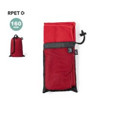 Mikrofiberhåndkle og nettveske av RPET