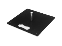 Flat metallfot 8 kg - til beachflagg m.m.