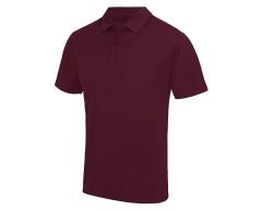 Kortermet stretch poloskjorte av polyester - Herre