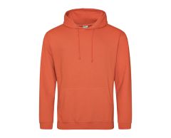 Hettegenser med hette i dobbeltlag