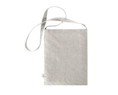 Shopperpose av bomull med lang skulderrem 28 x 36 cm