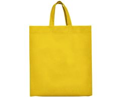 Mulepose av ikke-vevd PP-materiale med bunnfals 35 x 40 x 12 cm