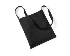 100 % bomullsveske med lang hank 34 x 40 cm