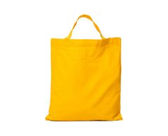 Lite handlenett av 100 % bomull med flere fargevalg 22 x 26 cm