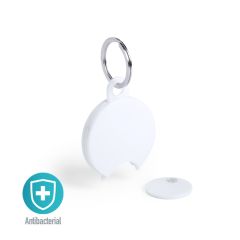 Antibakteriell handlekurv mynt nøkkelring