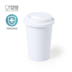 Antibakteriell kopp med lokk, 450 ml