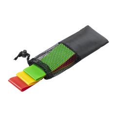 Elastisk båndsett med polyesterpose