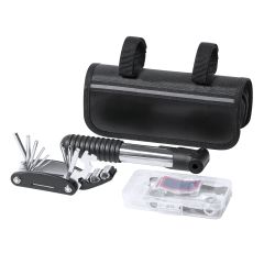 Sykkel reparasjonssett i polyesterpose