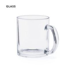 Glasskrus med logotrykk 350 ml