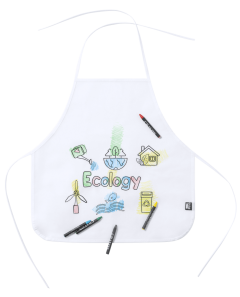 Mal-det-selv barneforkle - mulighet for logo