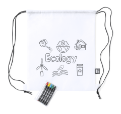 Gymnastikkryggsekk RPET mal-det-selv