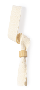 Bomullsarmbånd med bambuslås for arrangementer