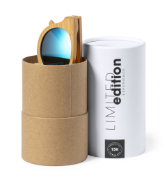 Limited Edition bambus solbriller inkl. polyester bag