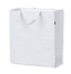 RPET polyester bag laget av resirkulert materiale med kort håndtak, mange farger