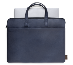 Resirkulert lær laptopveske for datamaskin