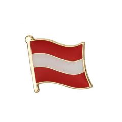 Østrig flag emaljepin 