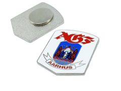 Emalje magneter med fotball logo