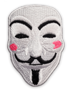 Anonymous strykemerke, Guy Fawkes maske