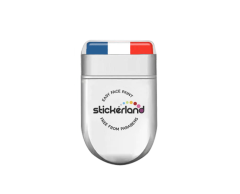 Ansiktsmaling fransk flagg 