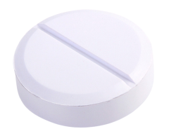 Antistress pille, en rund pille