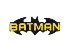 Strykelapp med Batman logo