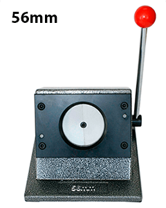 Stasjonær papirstans for 56 mm buttons