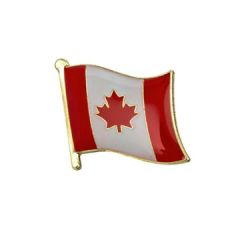 Canadisk flagg emalje pin