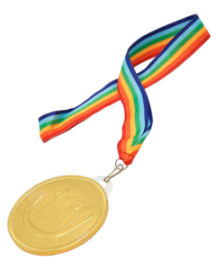 Sjokolademedalje med eget design