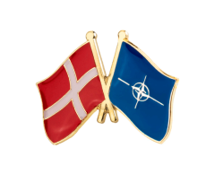 Danmark - NATO flagg vennskapsnål